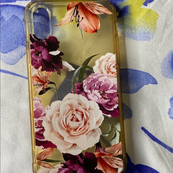 Floral IPhone 10 Case - Picture 1 of 2